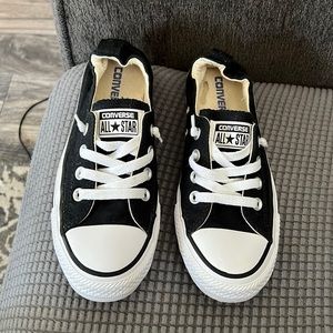 Black and White Converse